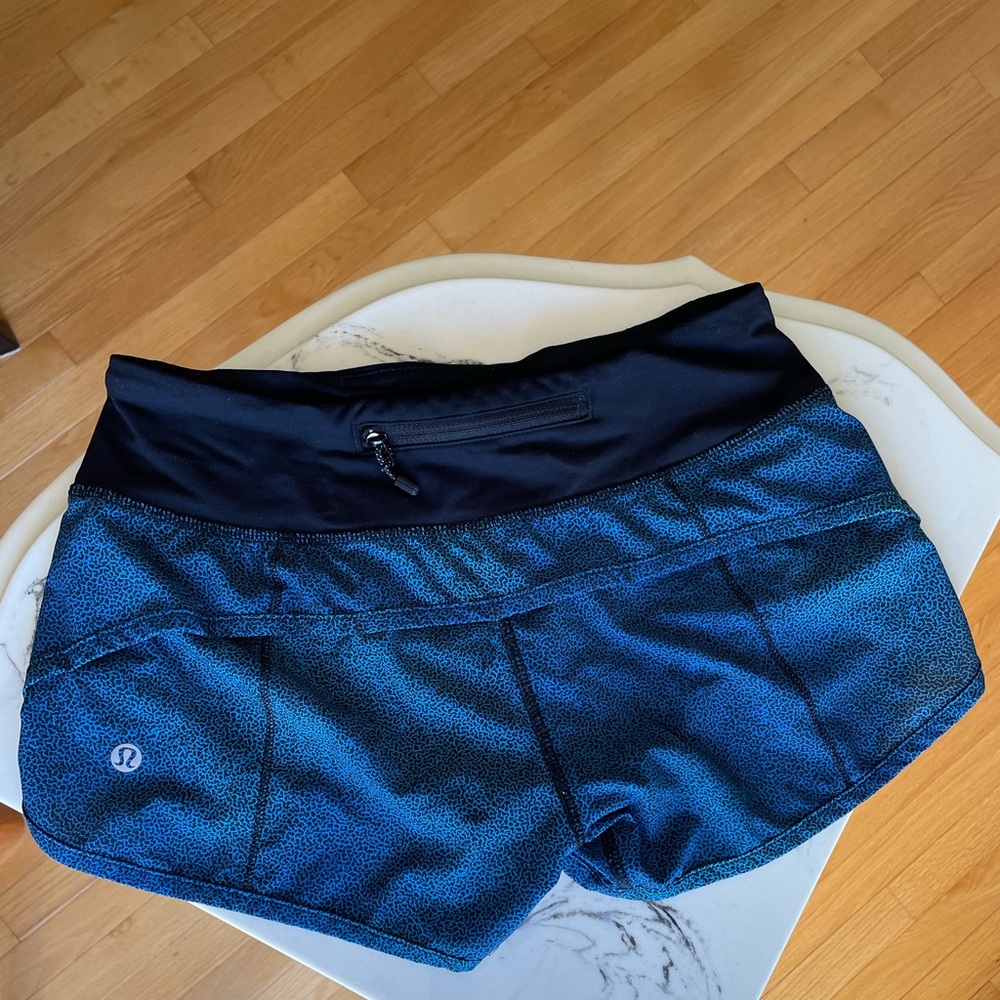 Lululemon speed up short size 2